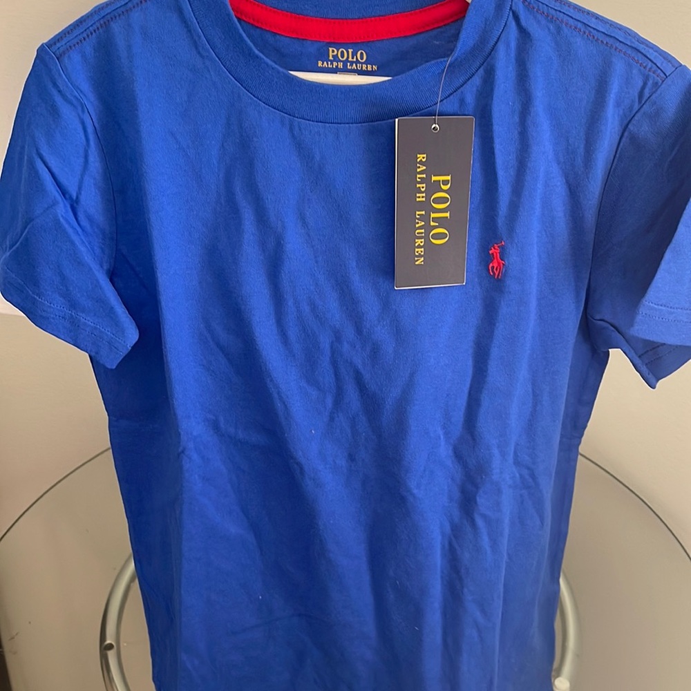 NWT Polo RL shirt size 7 for boys